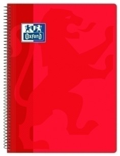 BLOCK OXF.SCH.PP Fº 80h CD.4 ROJO - Pack de 1 unidad 400079660